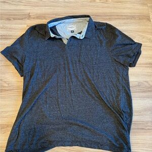 Men's Charcoal Polo Shirt by Goodfellow & Co